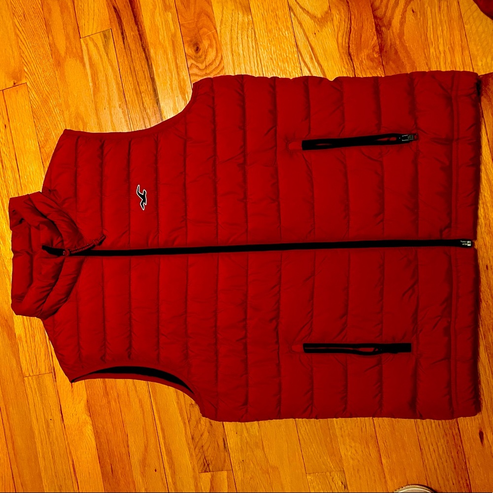 Hollister Men’s Puffer Vest, Size M